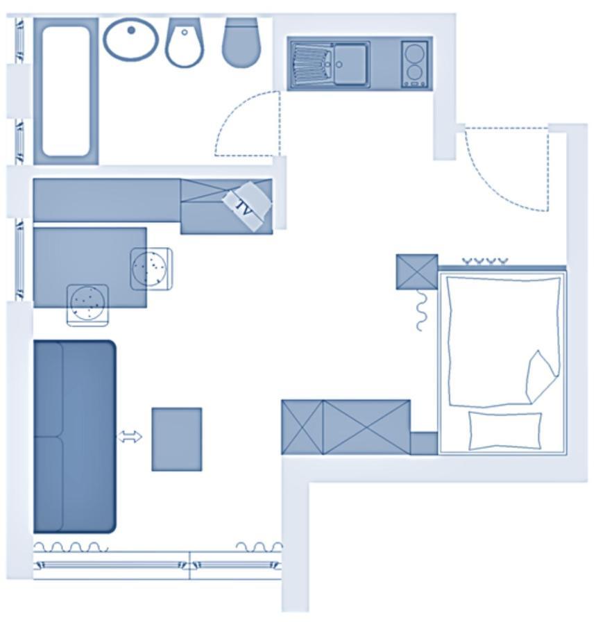 Residence Silvester Racines Bagian luar foto